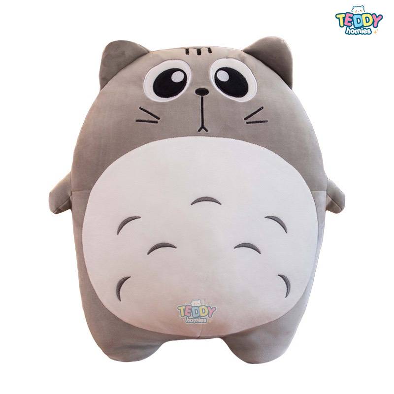 Gấu Totoro bông lông nhạt quà tặng sinh nhật hấp dẫn 