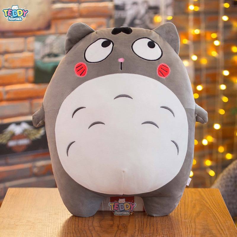 Mẫu Totoro gấu bông mặt ngơ đáng yêu 